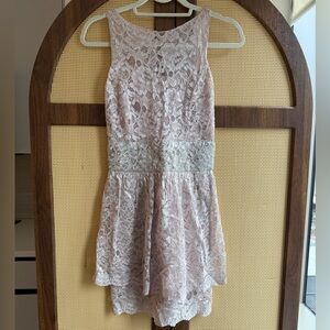 ALEXIS lace & rhinestone cocktail dress - XS